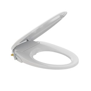 Los Flexi Non-Electric Bidet Toilet Seat for Elongated Toilets, Self-Cleaning Dual Nozzle Rear & Feminine Wash, Adjustable Water Pressure, Soft-Close Seat & Lid, Quick-Release Design